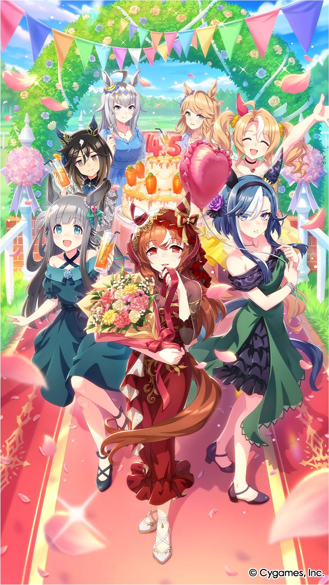 4.5周年キービジュアル公開！】 8月24日(日)にリリース4.5周年を迎える