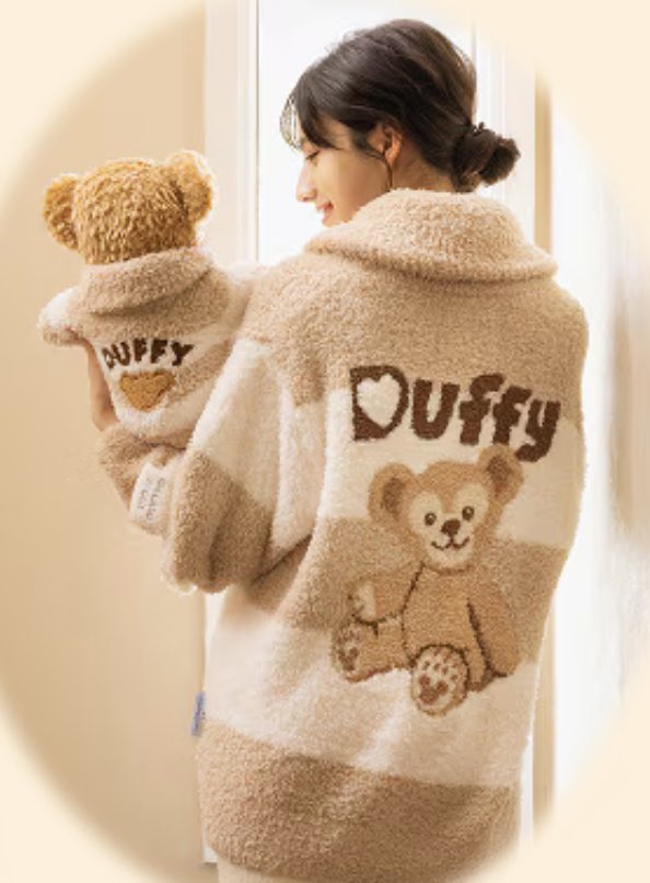 ダッフィーフレンズ ジェラトーニ ジェラピケ ルームウェア ダッフィー