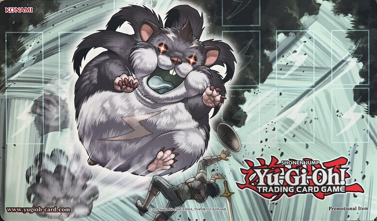 遊戯王 素早いビッグハムスター プレイマット 低 価格 通販ゲーム