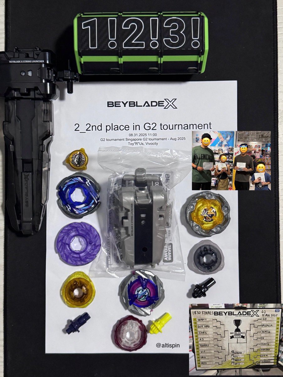 ベイブレードX BEYBLADE X DMMくじ コンプセット A賞4点 BEYBLADE X