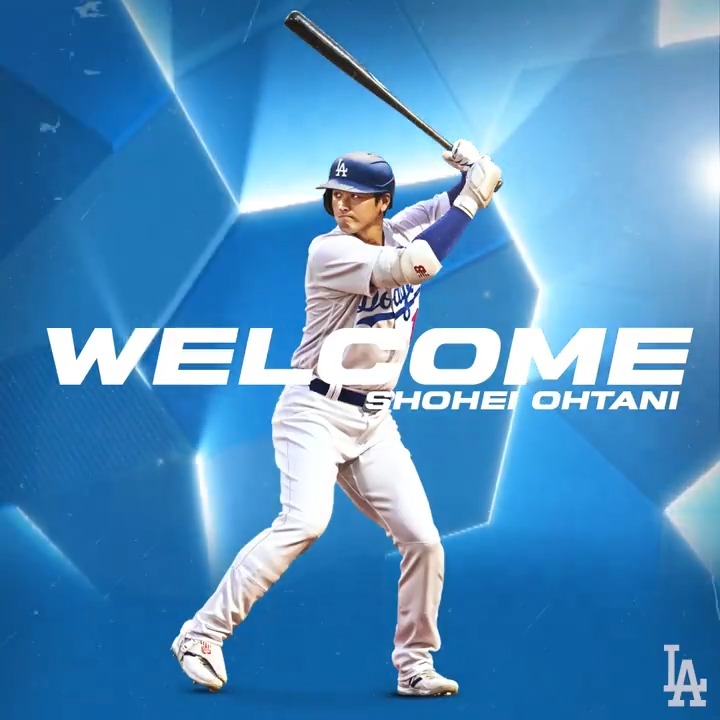 The best in Sho. Welcome to the Los Angeles Dodgers, Shohei Ohtani