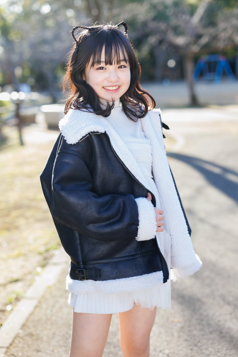 2024.1.13(土) 佐世保公園 あやねちゃん(@PQtnet) 猫耳の三つ編み