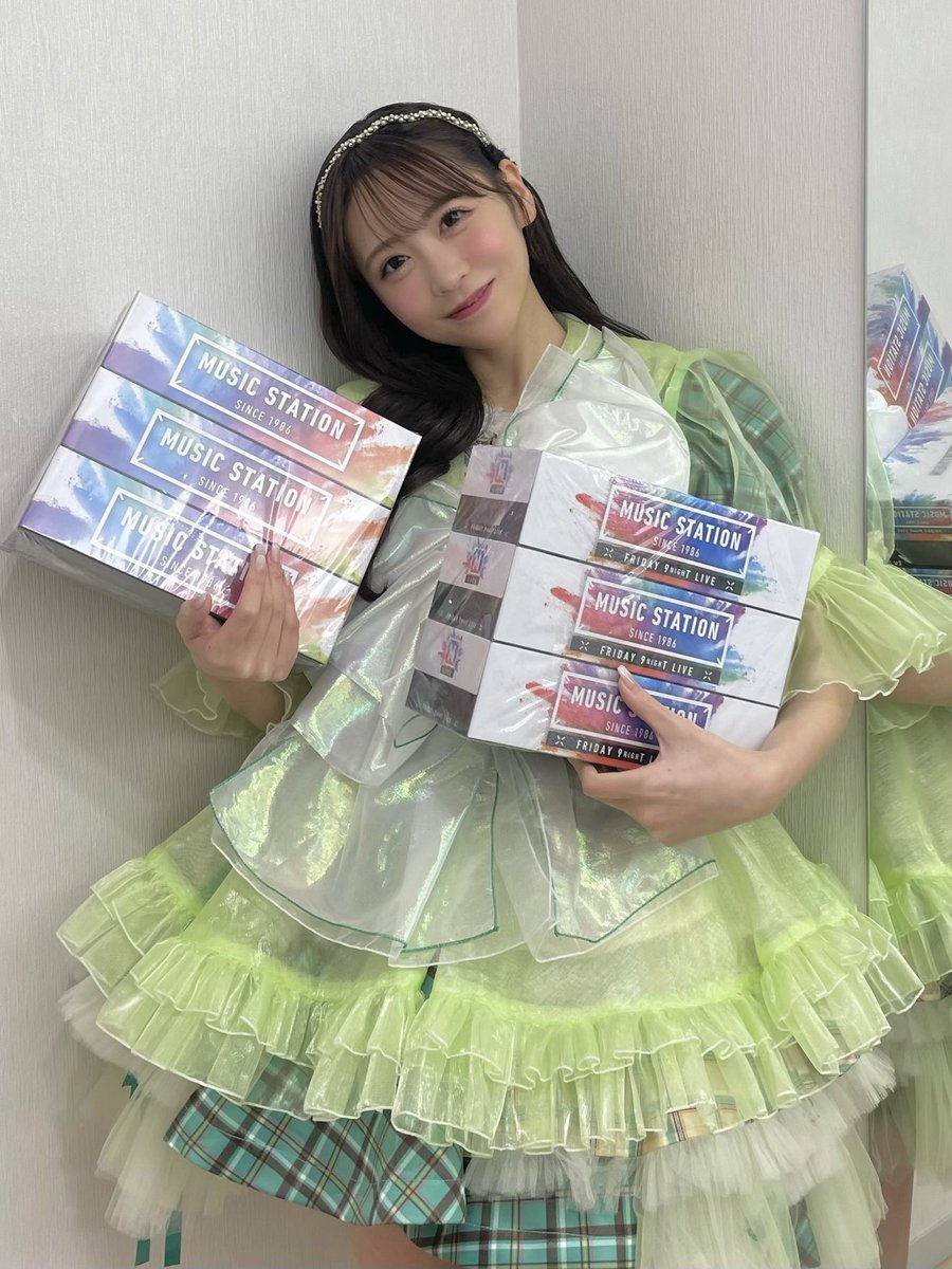 FRUITSZIPPER ミントグリーン担当 #櫻井優衣 です！ ミュージック