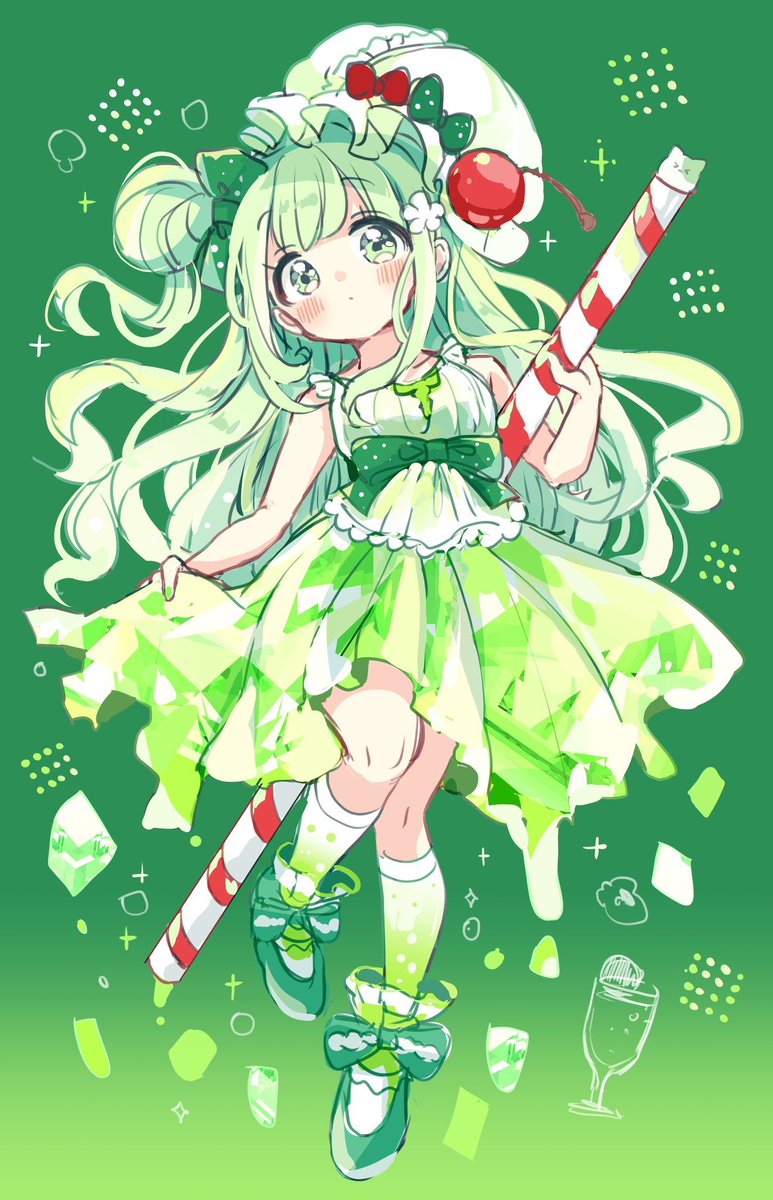 ラフ← →完成イラスト