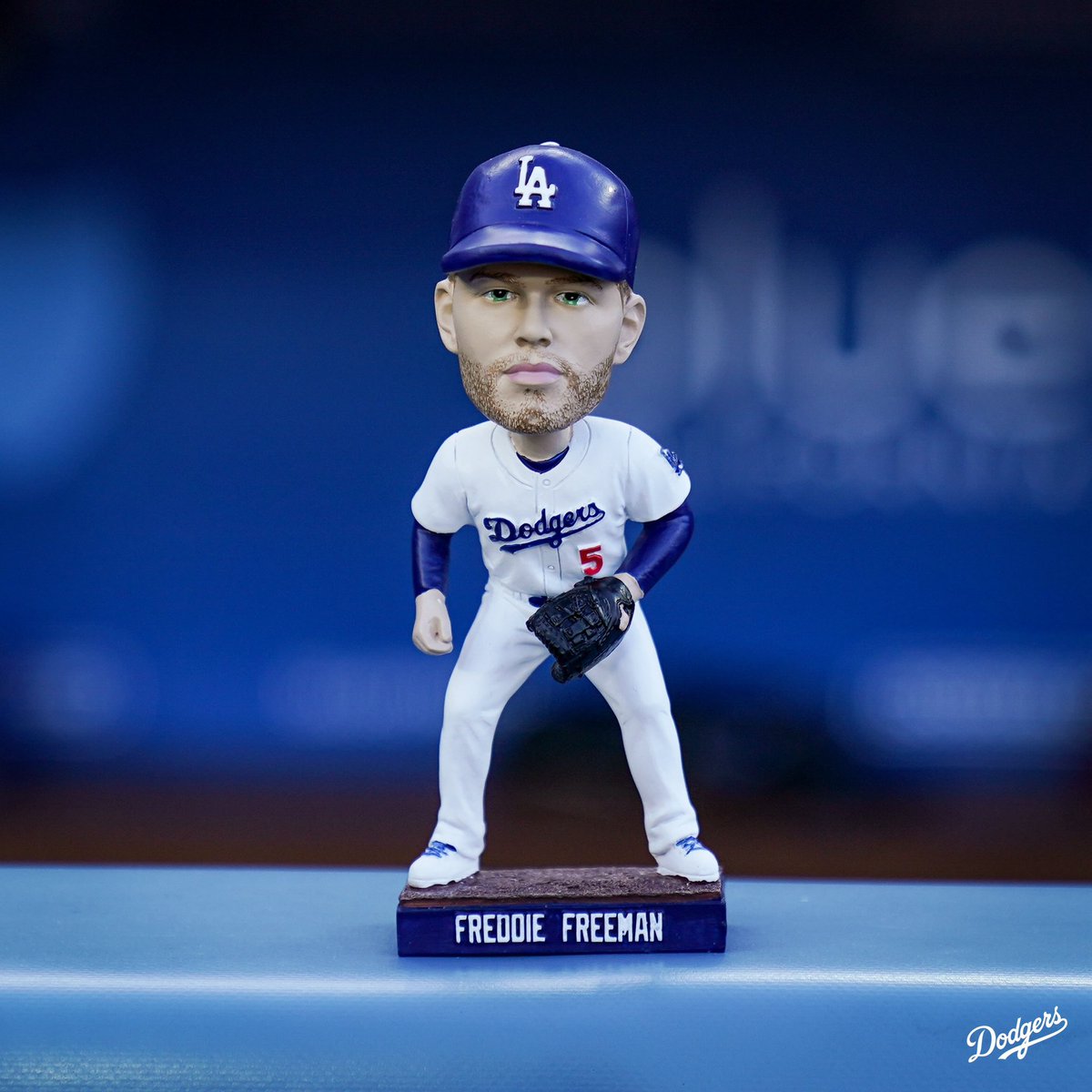 It's Freddie Freeman Bobblehead Night presented by Bank of America!