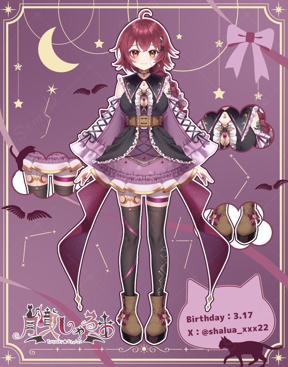 月熾しゃるあ ☪🐈‍⬛@VTuber (@shalua_xxx22) / Posts / X