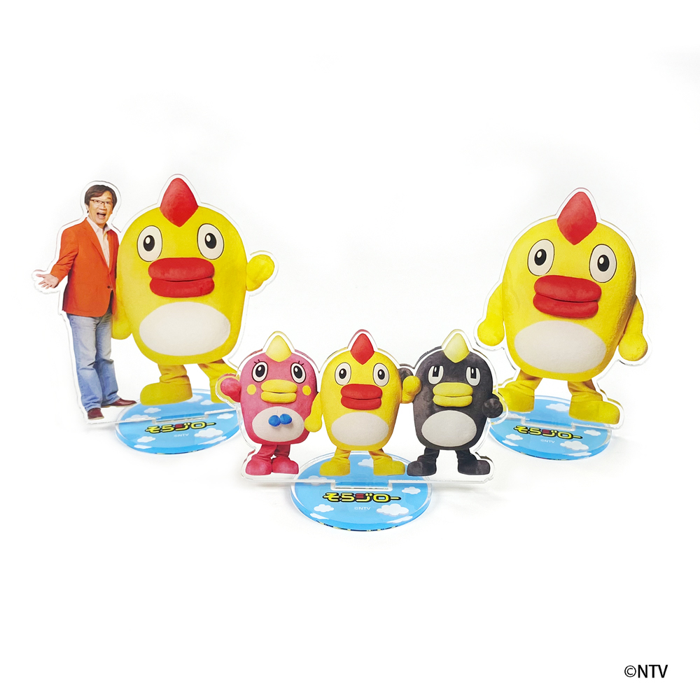 本日より #日テレ屋 汐留店・東京駅店にてそらジロー・木原さん・くも