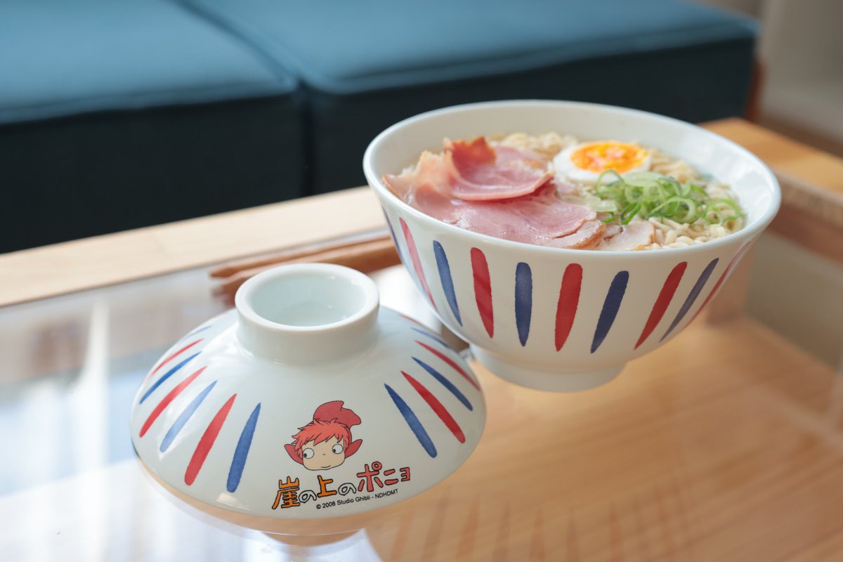 ⭐️新商品⭐️ ポニョと宗介が食べたラーメンの 丼ぶりが登場