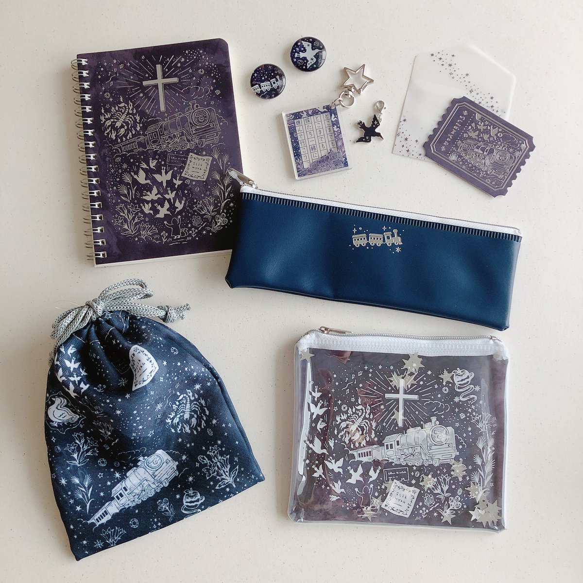 宮沢賢治の世界観をつめこみました。 □宮沢賢治シリーズ各種 銀河鉄道