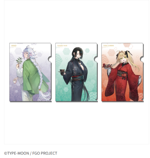 ファミマ『Fate/Grand Order』グッズまとめ！ クリアファイル3枚セット