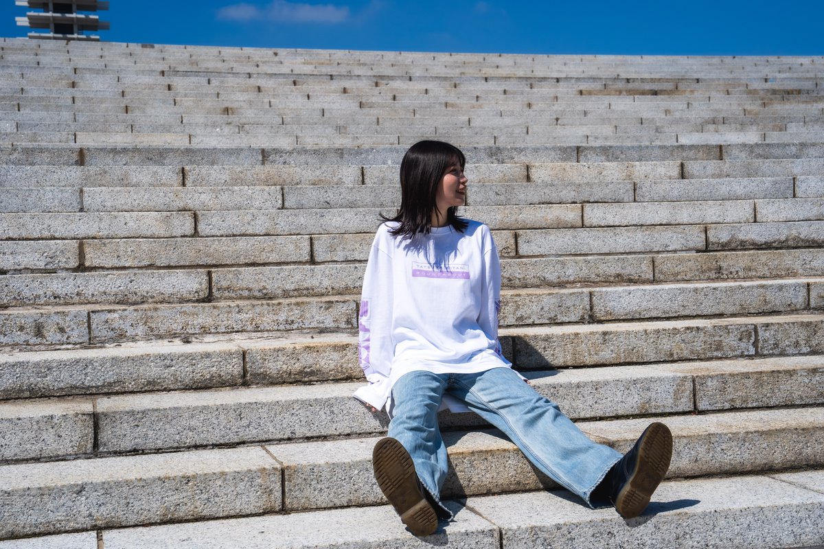 👁️NEW GOODS👁️ 🧵ROUNDABOUT ロンT (クロ/シロ) ￥6,000 モデル