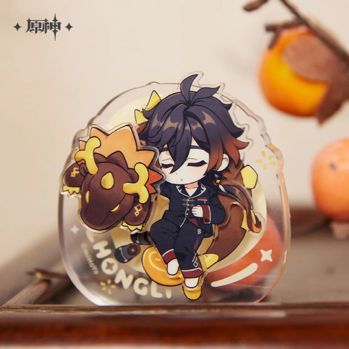 中国公式ショップの特典です。 『原神』より「鍾離 イメージ