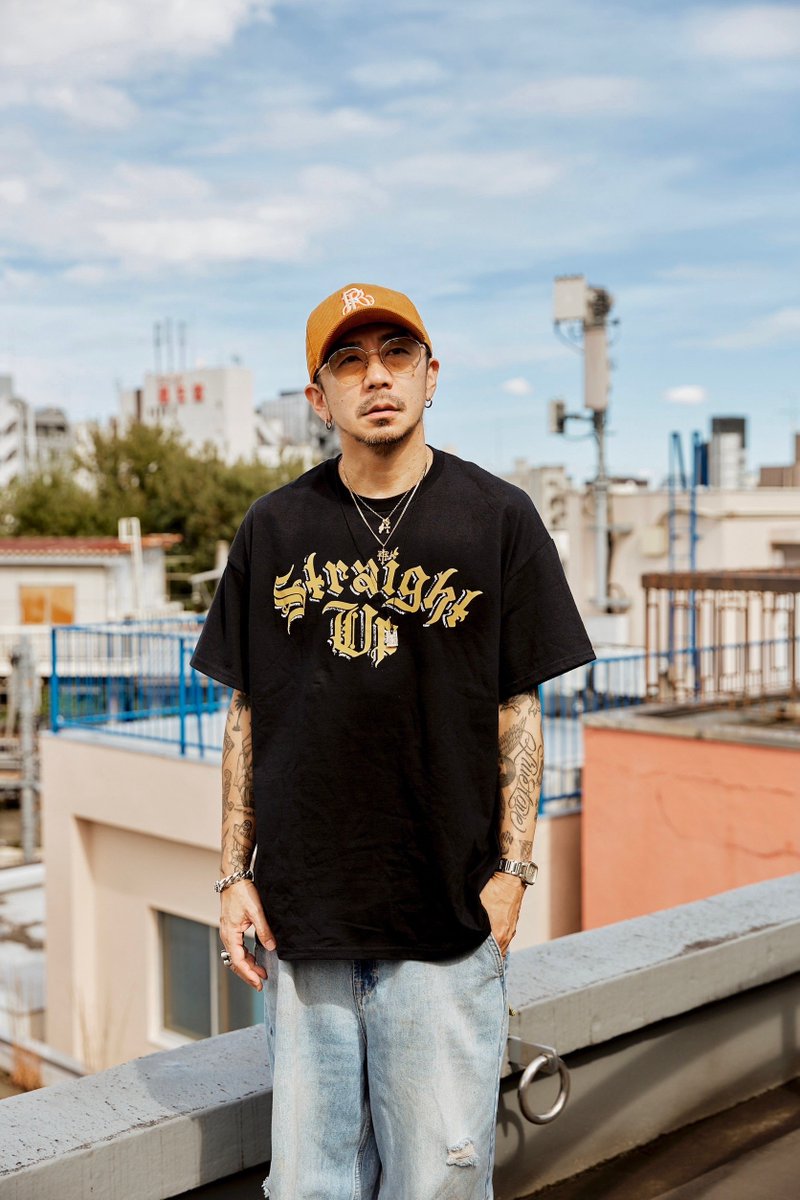 Straight Up Tour Goods Info】 Straight Up Tour Tee The BONEZ x