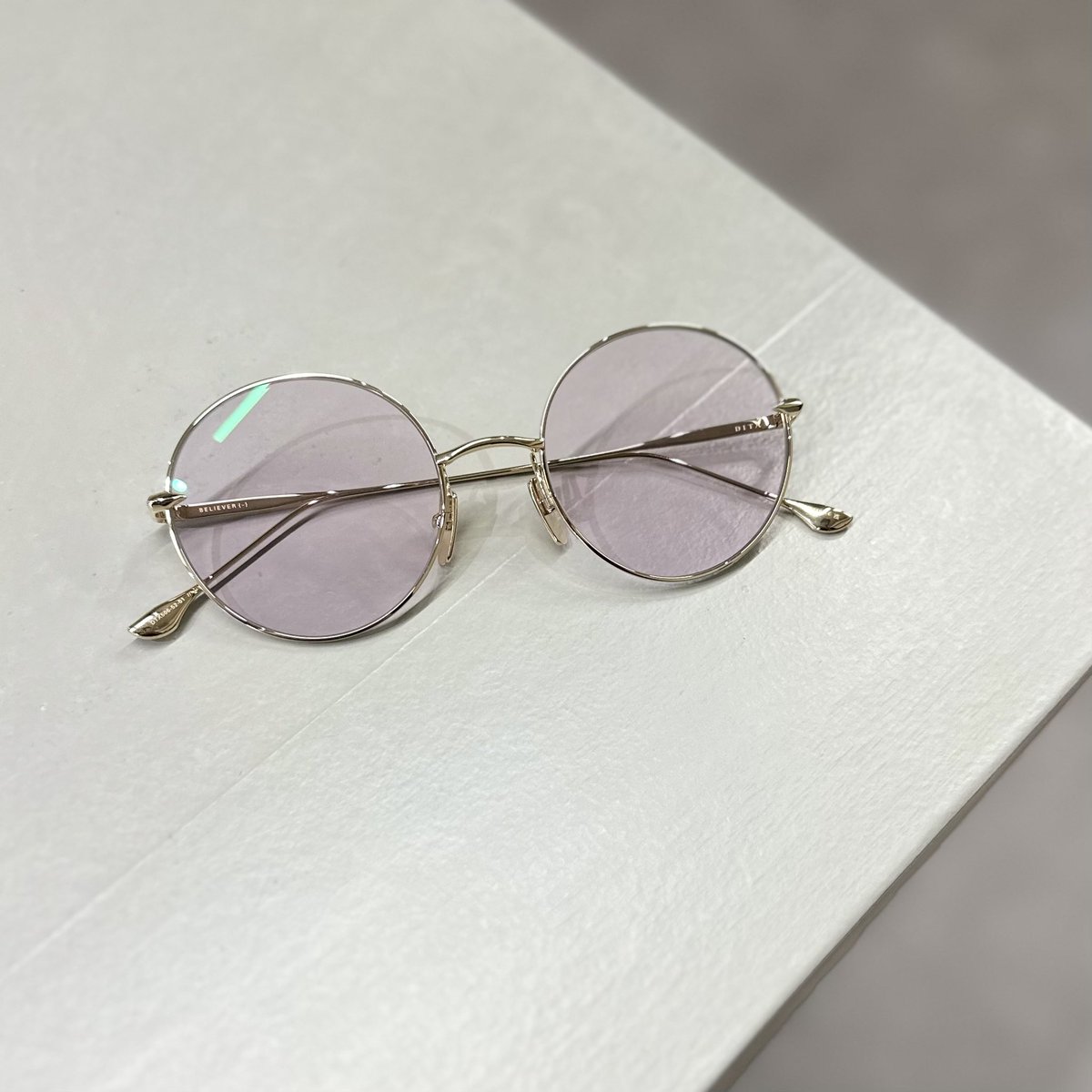 HYDEさん愛用サングラス 【DITA】BELIEVER(-) -Light Purple Lens