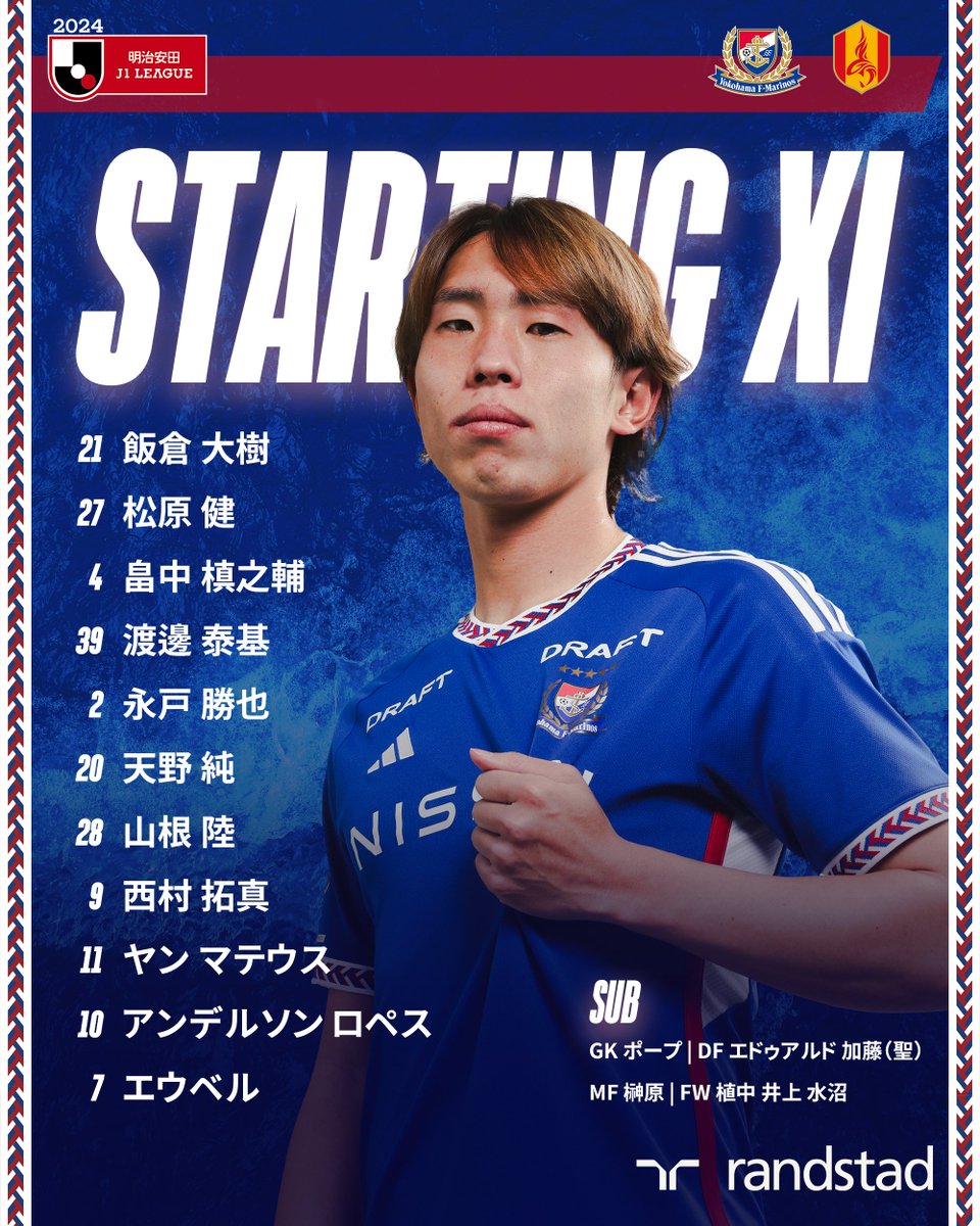 横浜F・マリノス マリノス 2024年 スペシャル ユニフォーム