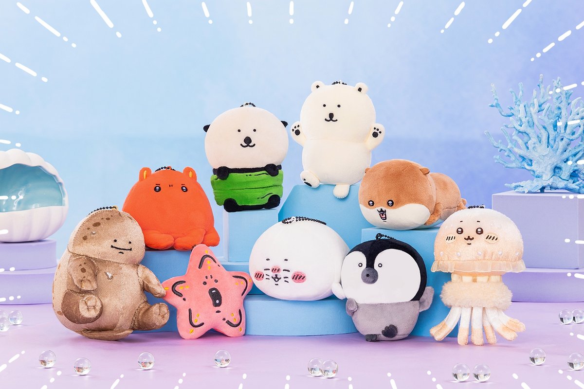 🐟新商品🐟 『ナガノの水族館 マスコット』 （カワウソ、アザラシ