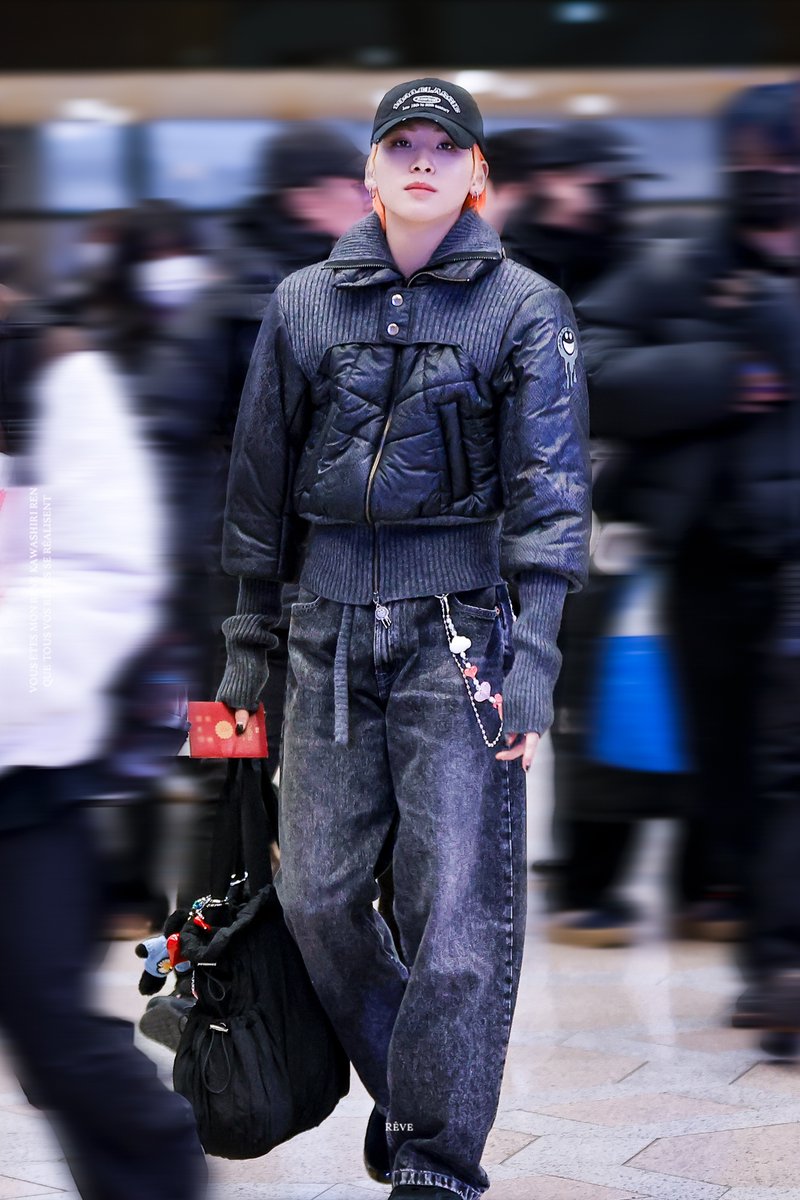 0 2025/2/10 🇰🇷→🇯🇵 帰国時 空港 蓮くんバッグ 【ZARA】 ギャザー