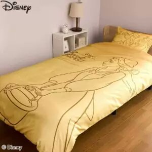 しまむら『ディズニー』プリンセスの寝具、ミッキーとドナルドのネック