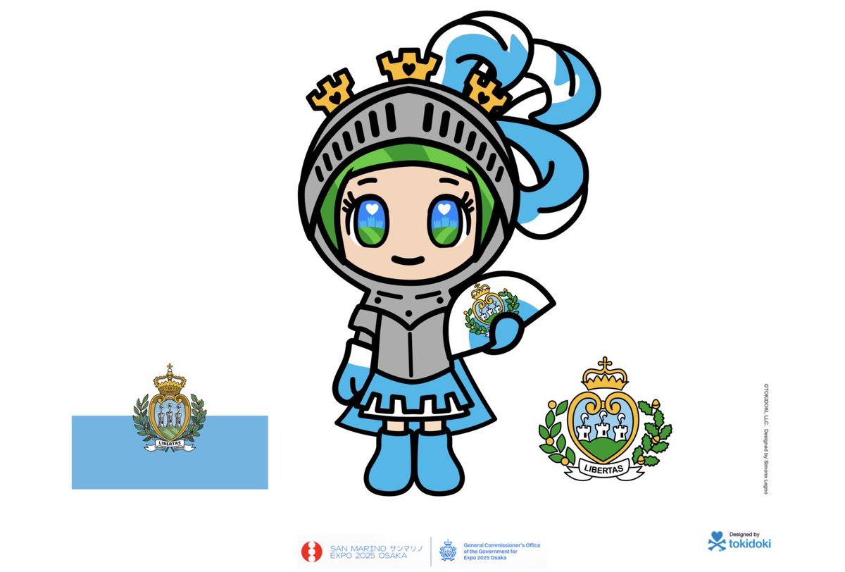 サンマリノ🇸🇲パビリオン マスコットキャラクター リベルタス