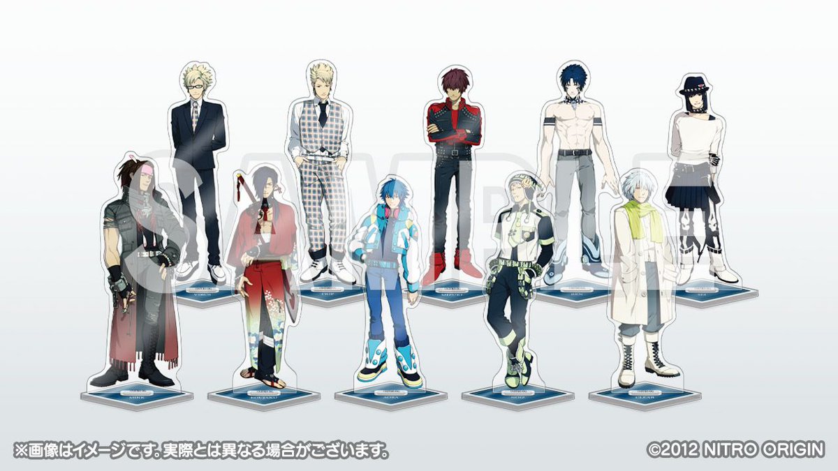 dramatical murder アクリルスタンド 蓮 蒼葉 ニトロキラル アクリル