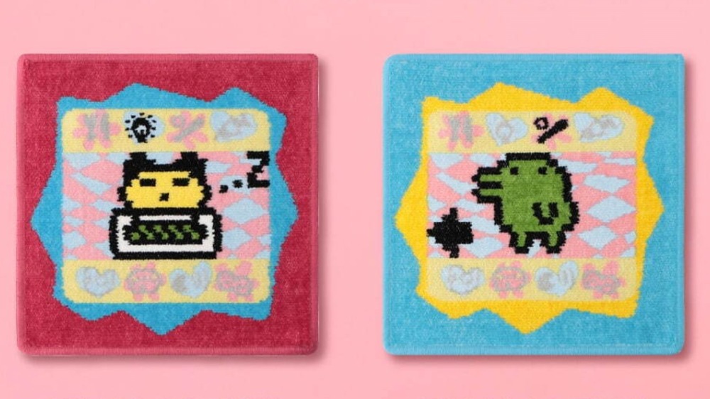 輸送箱付き】フェイラー たまごっち くちぱっち ハンカチ&たまごっち型