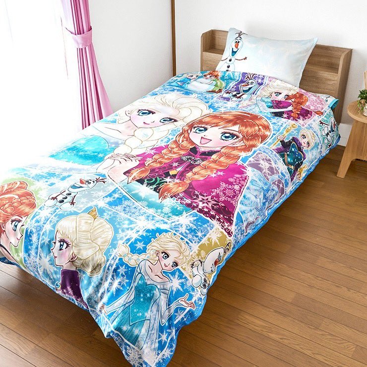 しまむら さんで、中川翔子が描いたアナと雪の女王ディズニー公式