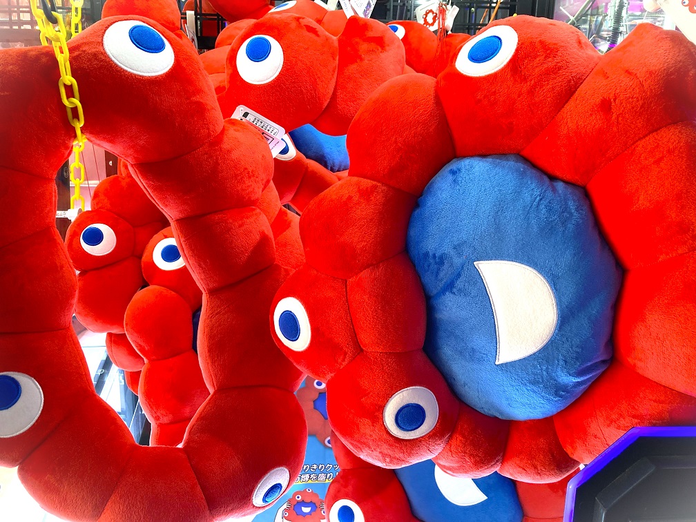 景品情報】 EXPO2025 ＃ミャクミャク なりきりクッション投入致しまし