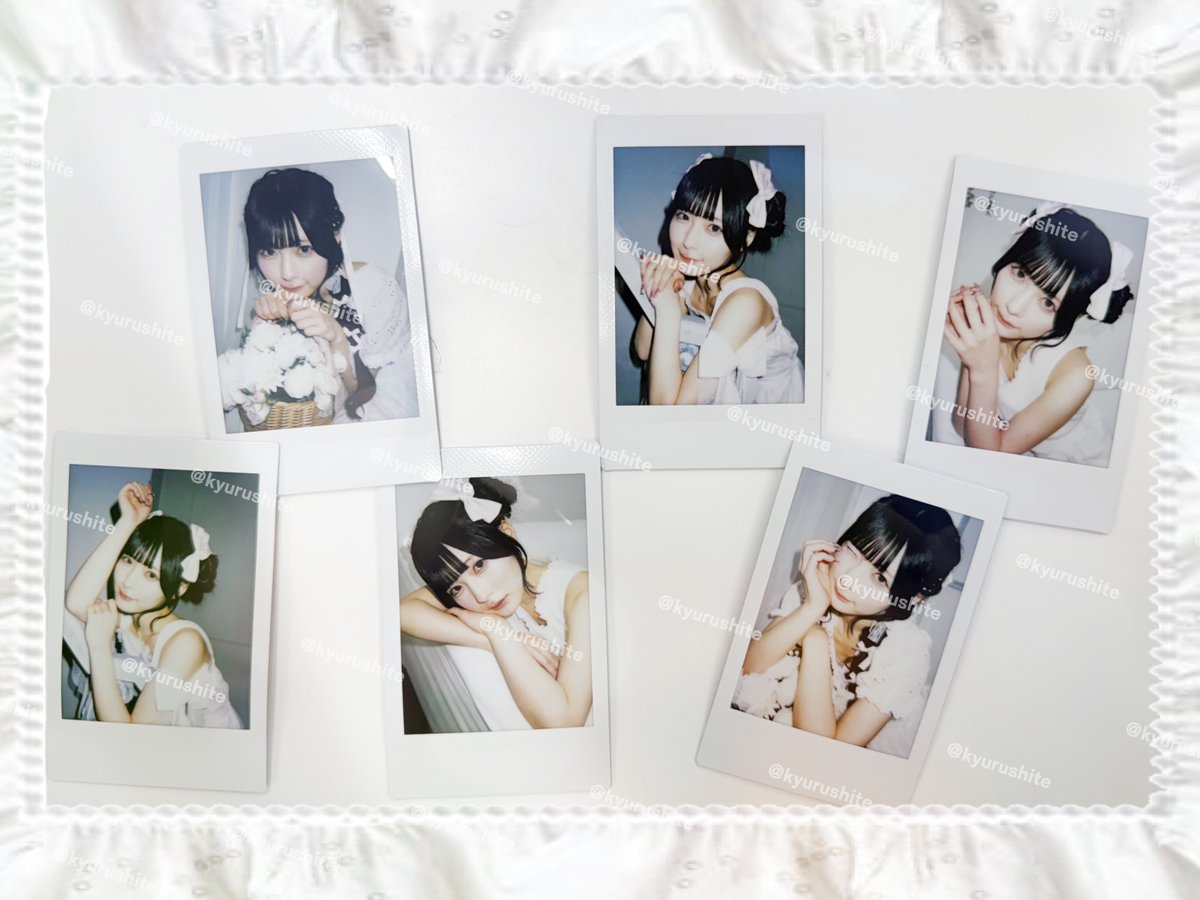 お知らせ】 #逃げ水あむ モデル出演記念🌸 ランダムチェキ販売決定