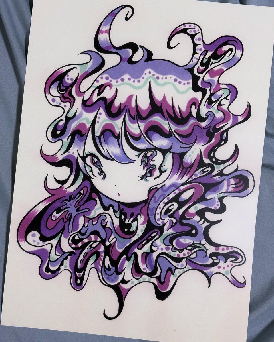 ステッカー、ポスターも販売します。 〈NEEDLES〉×〈KAE TANAKA