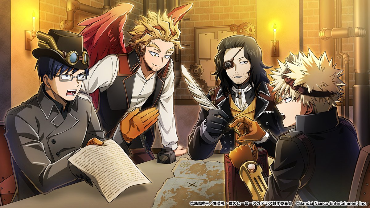 煙る蒸鉄！スチームパンクガシャ ～死柄木弔～』開催中！ ＼ ＼新