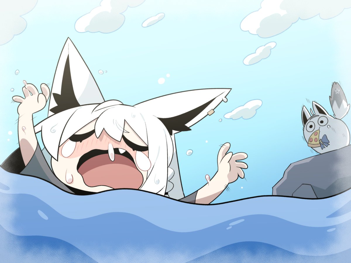 🐟🐟🐠🦊🐟🐟🍕 #絵フブキ