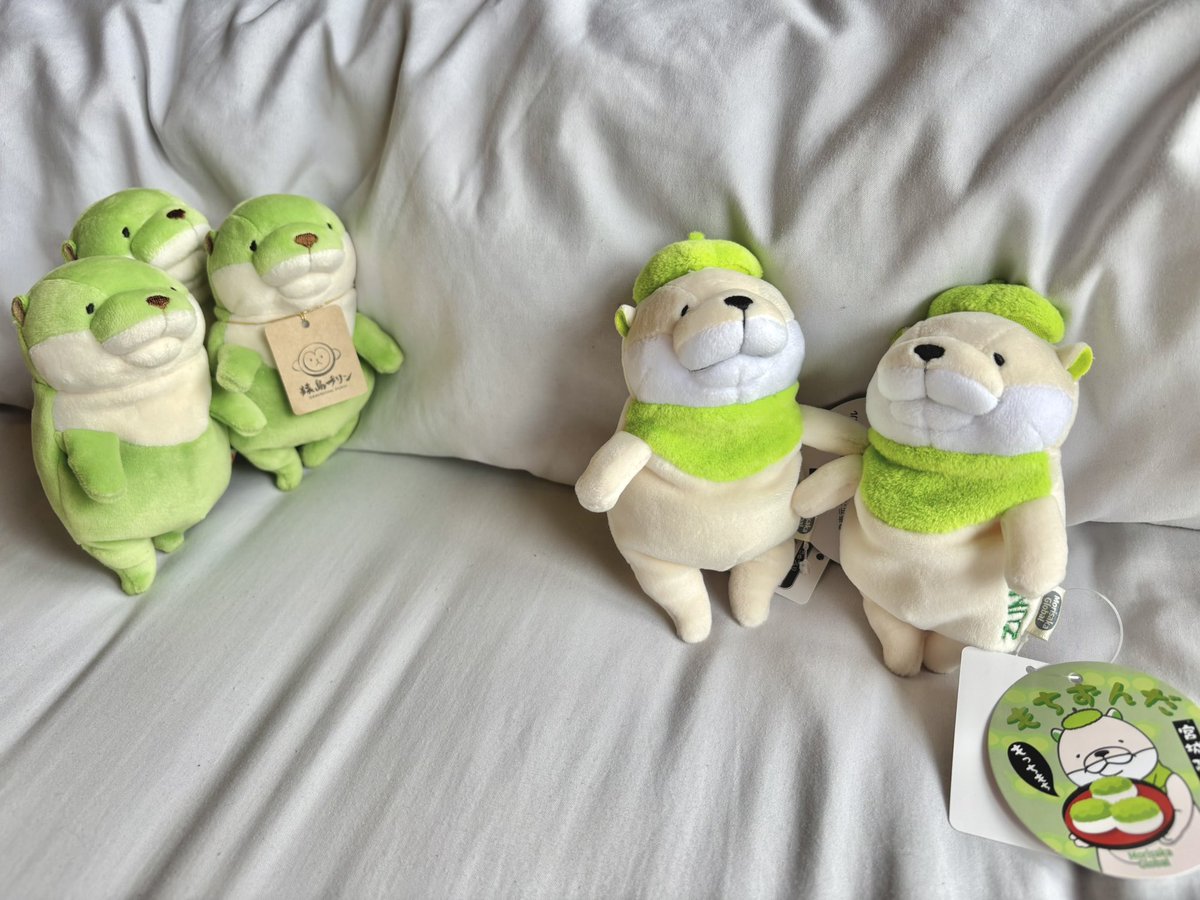 ｽﾞﾝﾀﾞ… #もちかわうそ新作のもちずんだ襲来 #食べようとするみどり達