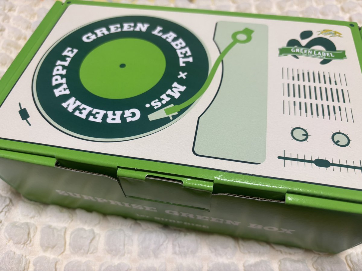 Kirin_Brewery )様のキャンペーンでKIRIN GREEN LABEL×Mrs. GREEN