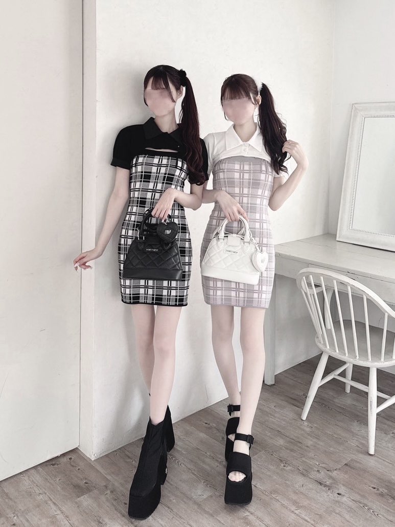 骨ストのｲﾓちゃんが作ったこのワンピ、2人ともウェーブだけど爆盛れ