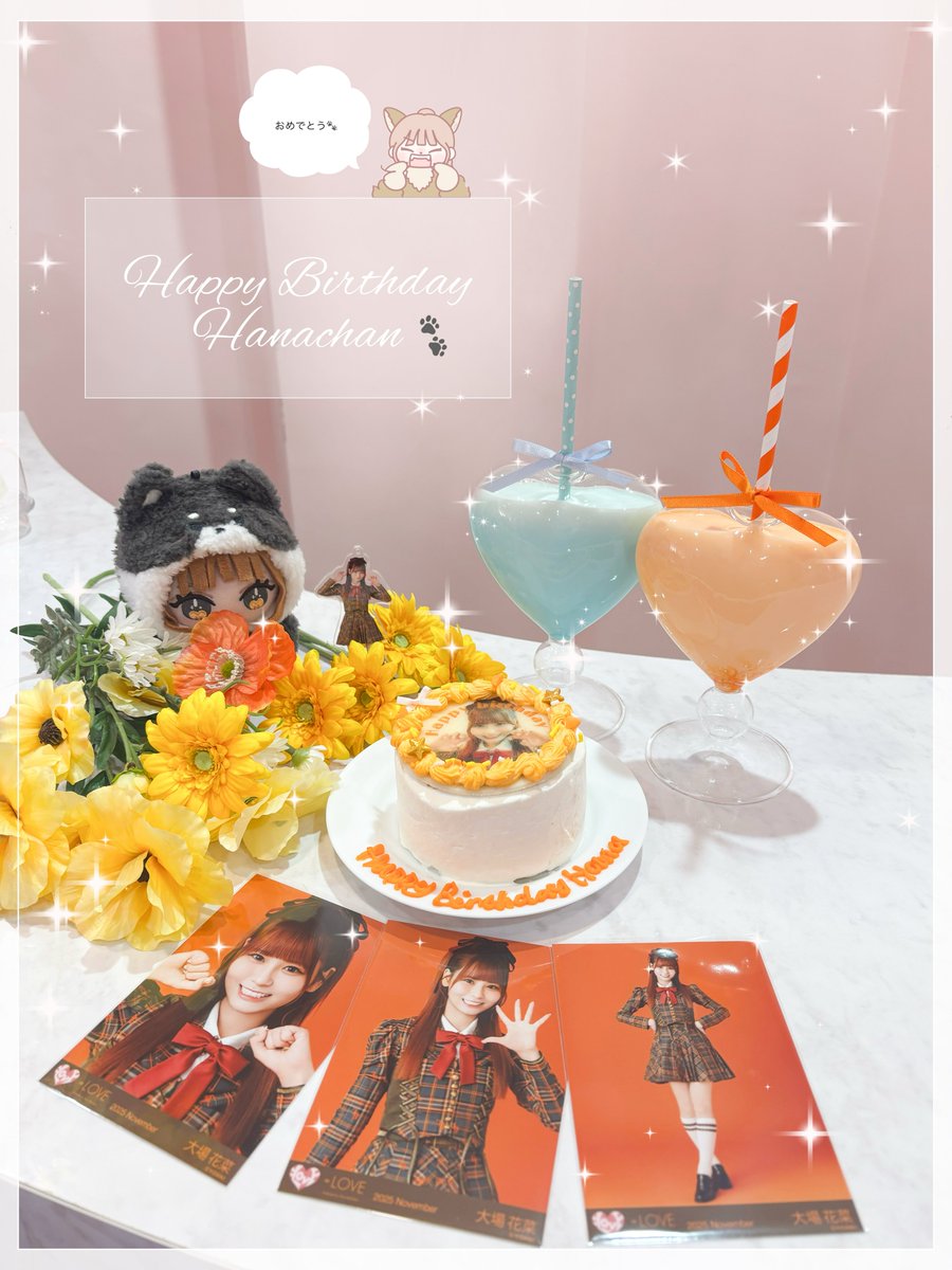 値下げ交渉可】ビッグ生写真 大場花菜 直筆 チュウ ラブソングに襲