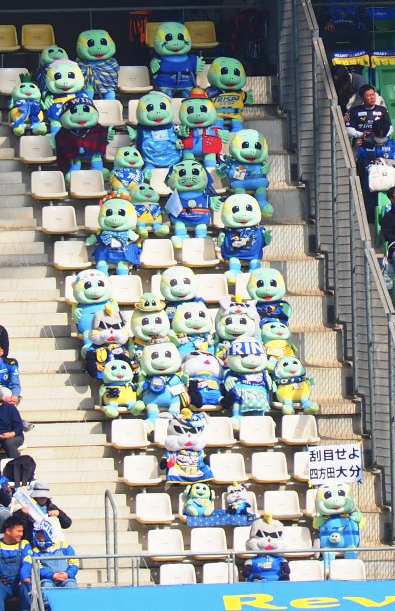 2026年、一発目の圧倒的ニータンズです🐢🐢🐢 #ニータン #大分トリニータ