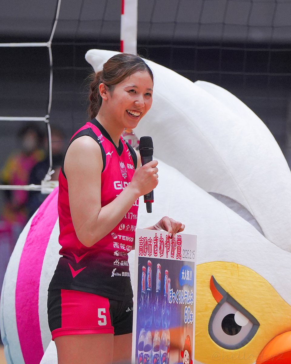 さわやか賞、おめでとうございます🎉 #伊藤麻緒 選手 #MaoIto