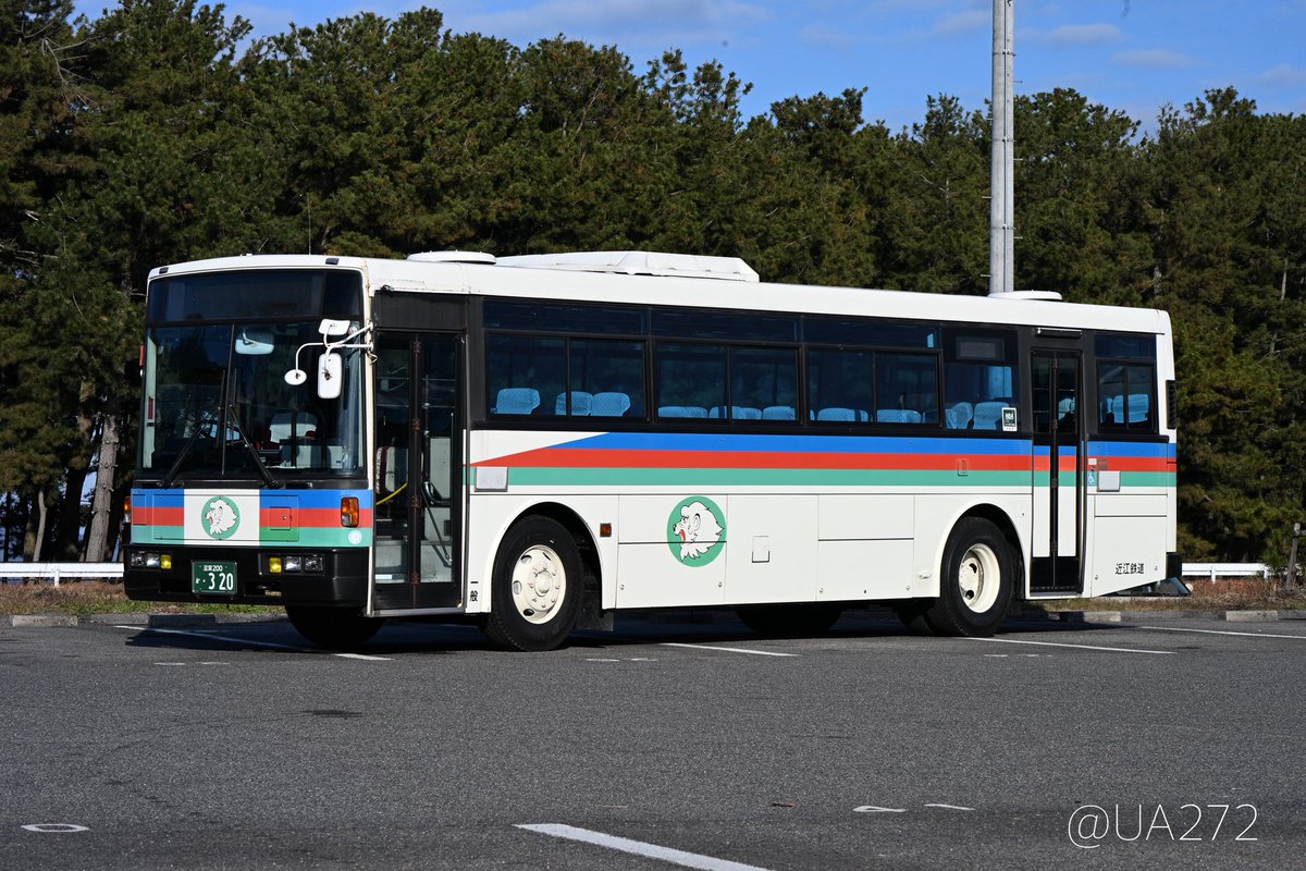 近江鉄道バス満喫会 先日は近江鉄道バスの615号車の起用の貸切会に参加