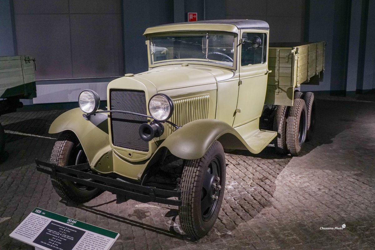 今日の共産主義車 №0298 【GAZ-AAA】 1935-43年にソ連で製造された小型