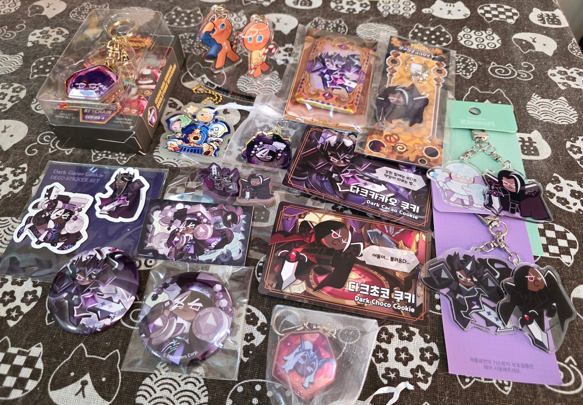 Stuff I bought for my lil bro 💕 We headcanon the two GingerBrave