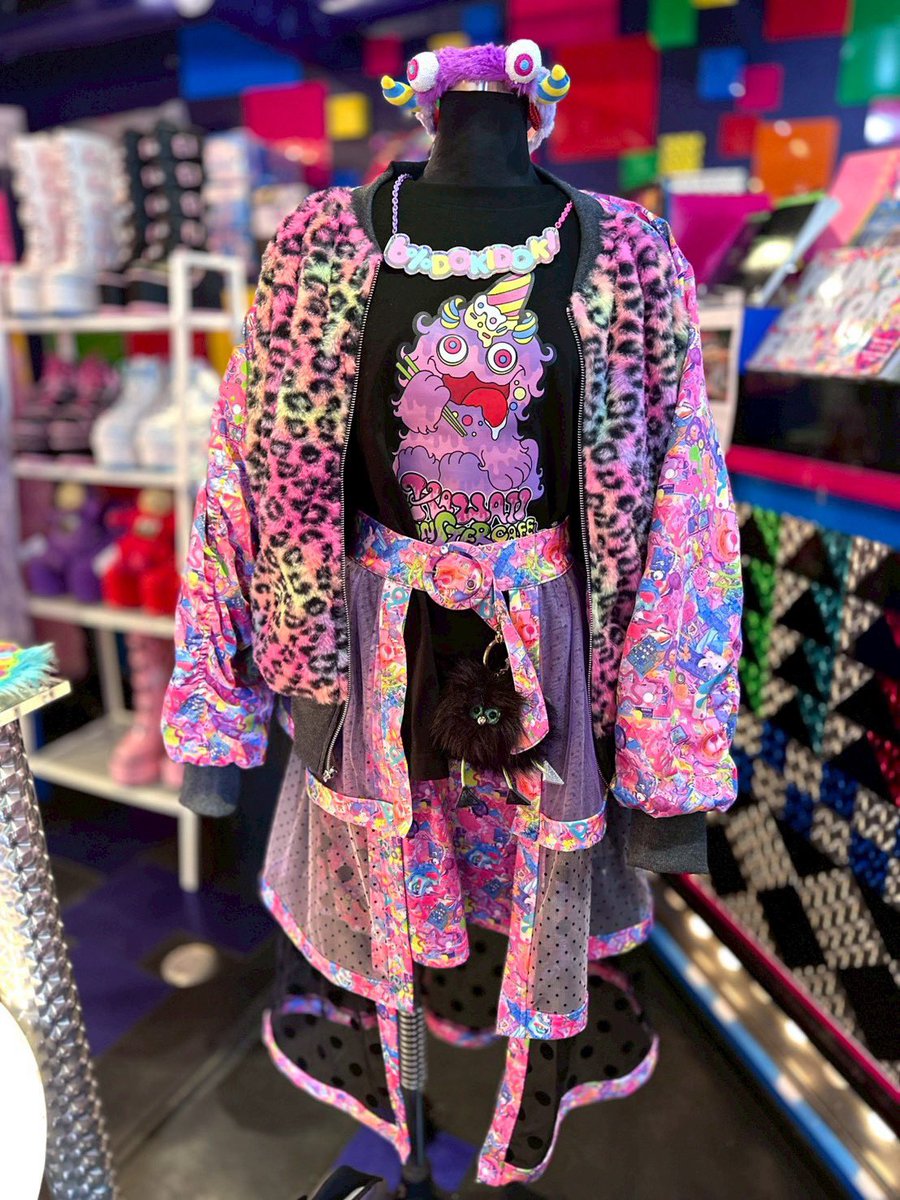 🖤💜💖 Long Tiered Pannier-Skirt Belt / Witch's Black 💖💜🖤 The