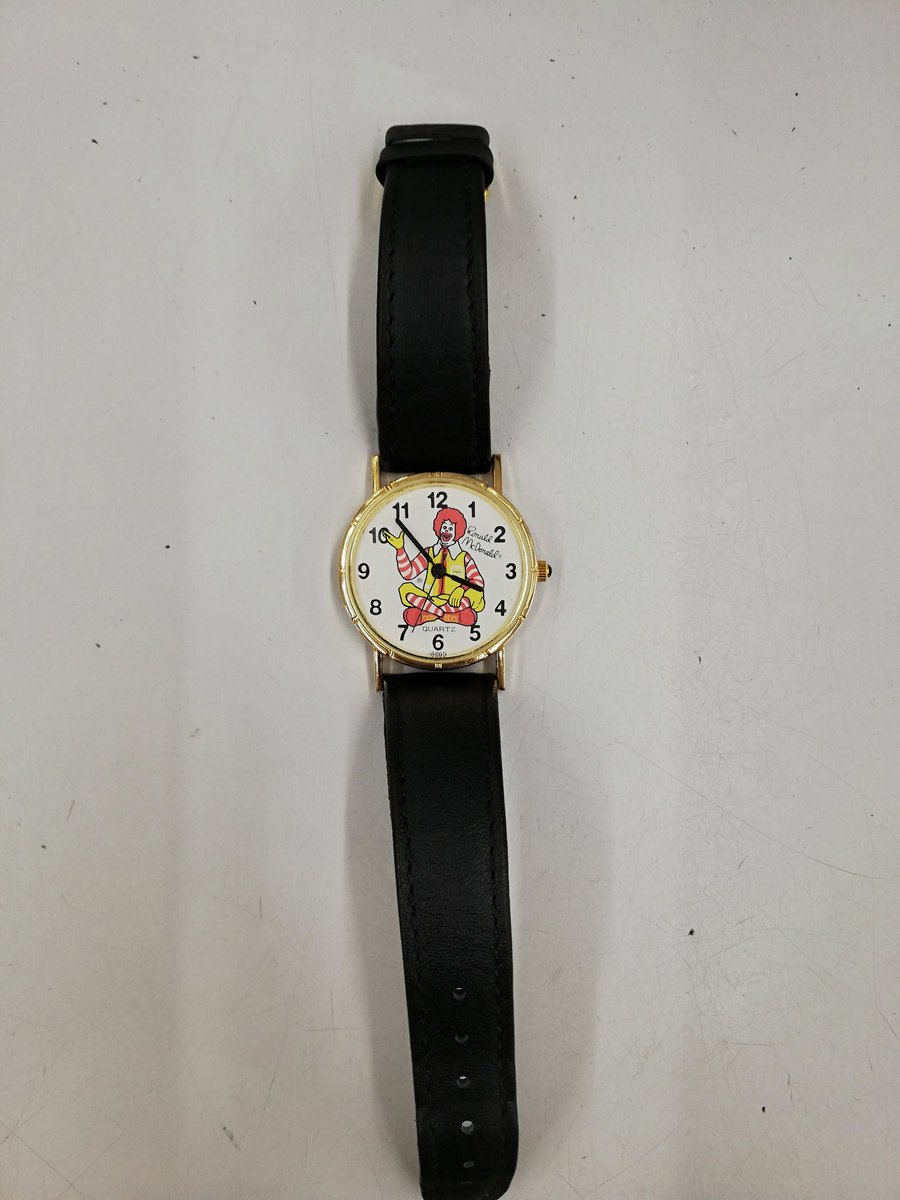 ドナルド・マクドナルド の #クォーツ時計 を買取させて頂きました