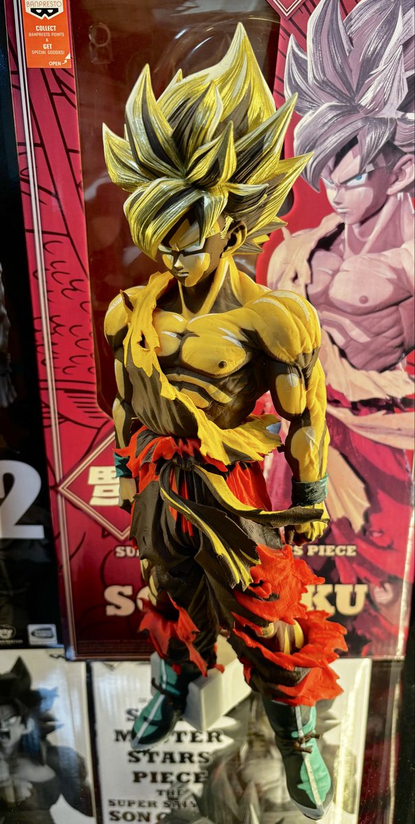 今日のSMSP 孫悟空 旧正月 二次元彩色の印影が濃く髪のゴールド塗装も