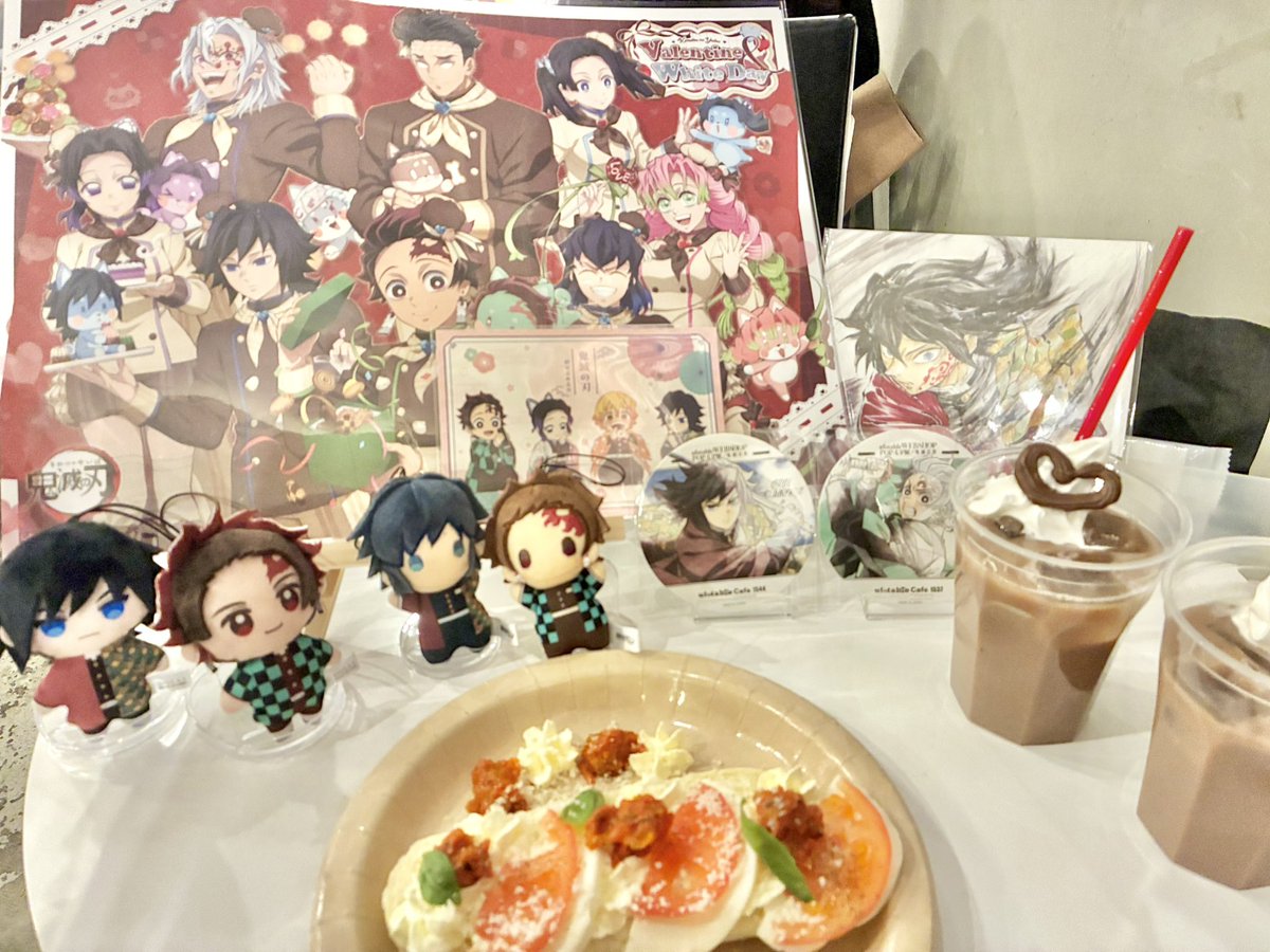 はっぴーばれんたいん！！！！！！ フードもドリンクもどっちも