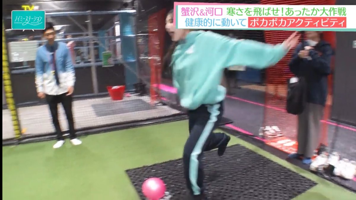 躍動感しかない萌ちゃん撮れた笑 #ノイステTV