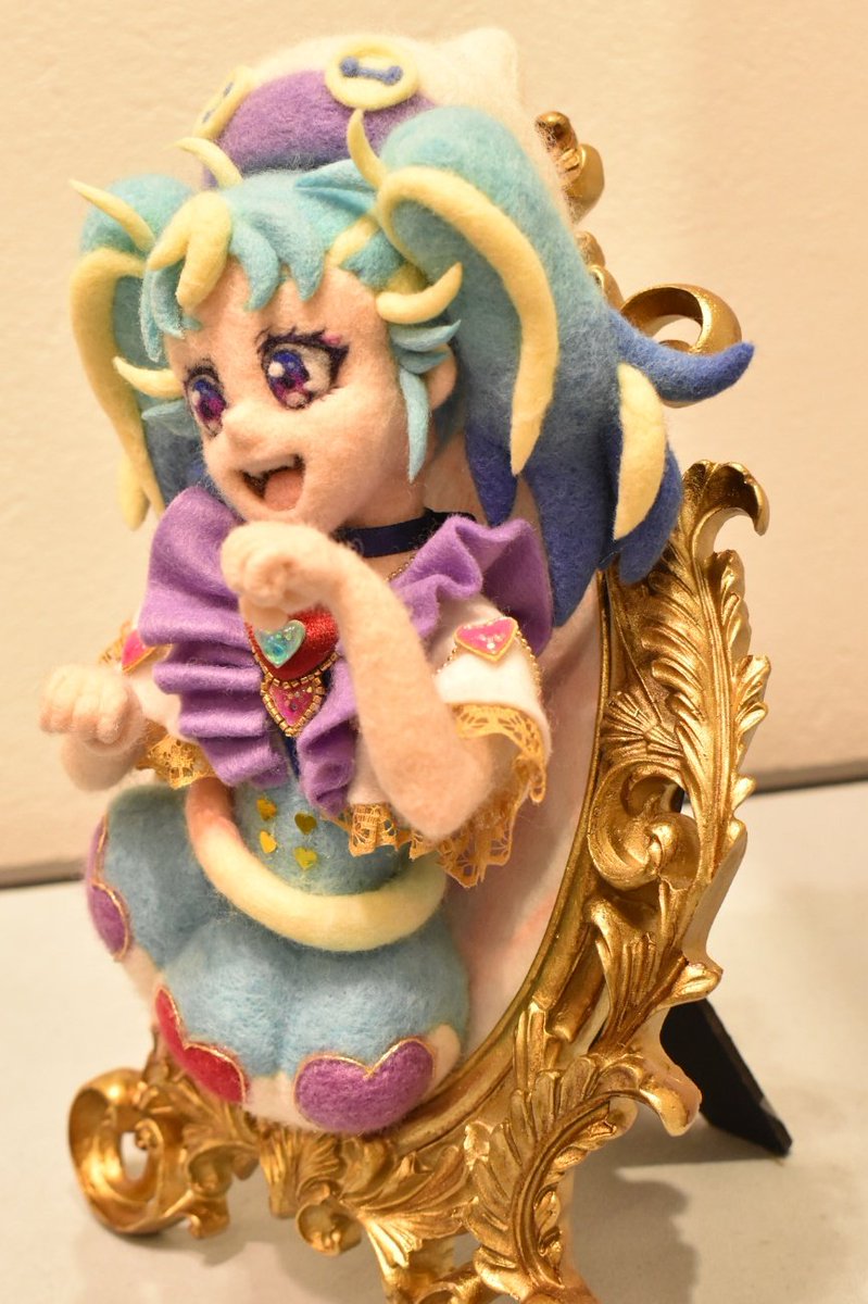 K_Rico1_1 私も、今日、見に行って来ました！ 羊毛フェルトでここまで