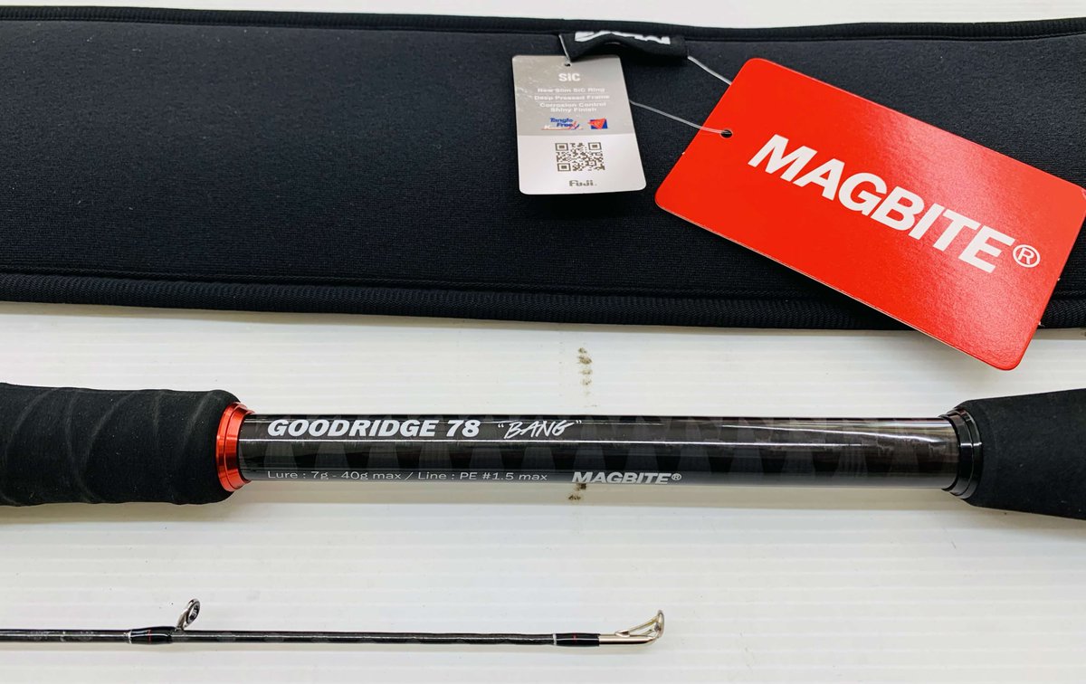 マグバイト グッドリッジ 78 バング B78MH-Bang 買い取りました！ 操作