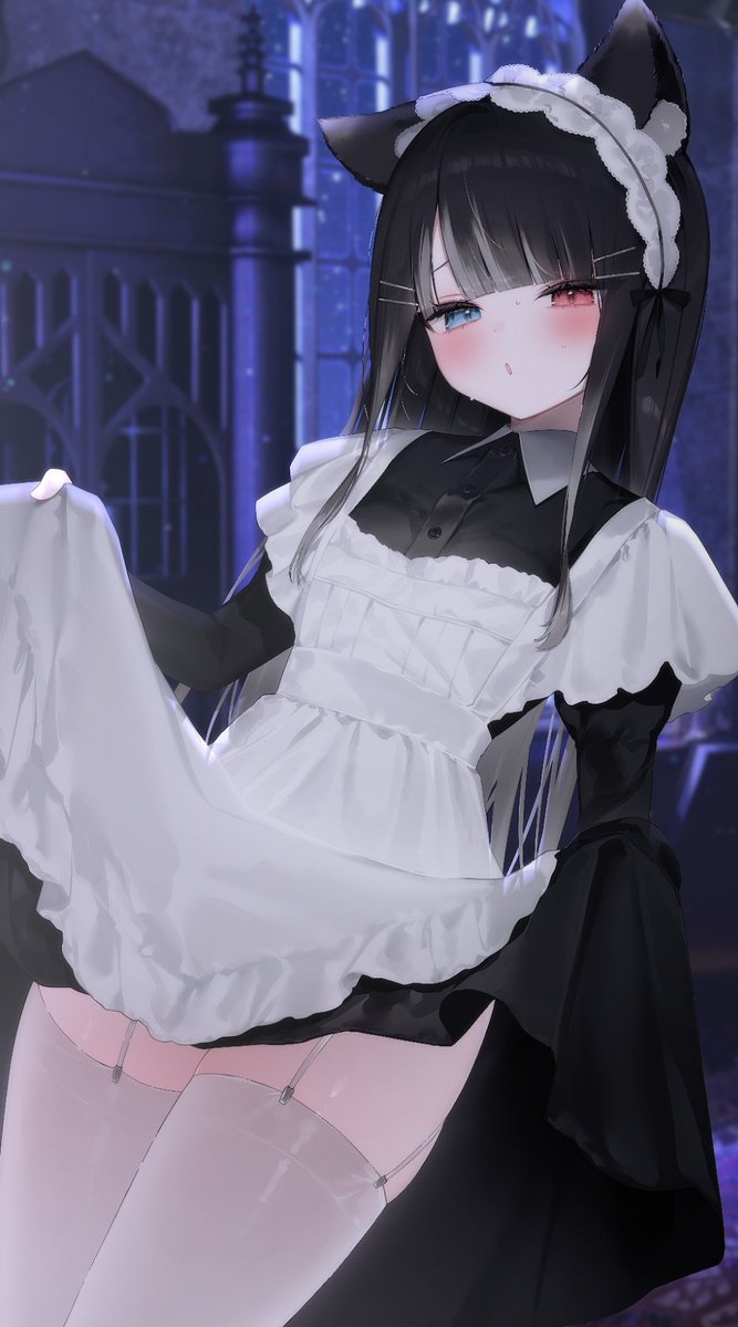 Post by 猫田なつな😽💙❤️個人Vtuber on X: に、にゃーん。