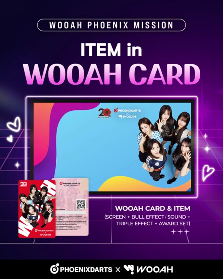 📣WOOAHデザインPHOENicAカード、実は…】 このカードには、WOOAHの特別