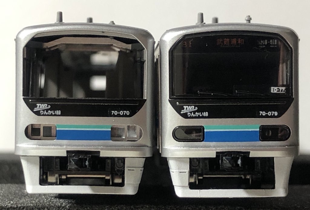 Nゲージ加工]埼京線の青帯電車 : MY模型工房